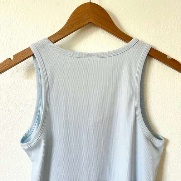 Vuori Pose Cardigan Tank in Light Mist - Picture 9 of 11